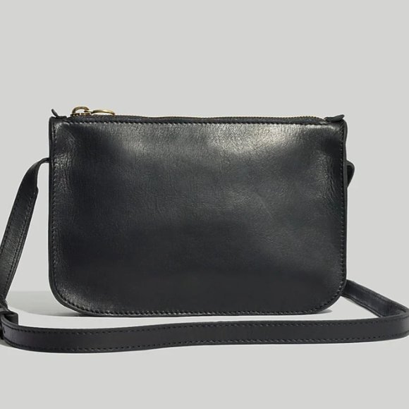 Madwell Handbags - The Simple Crossbody Bag Madewell Black